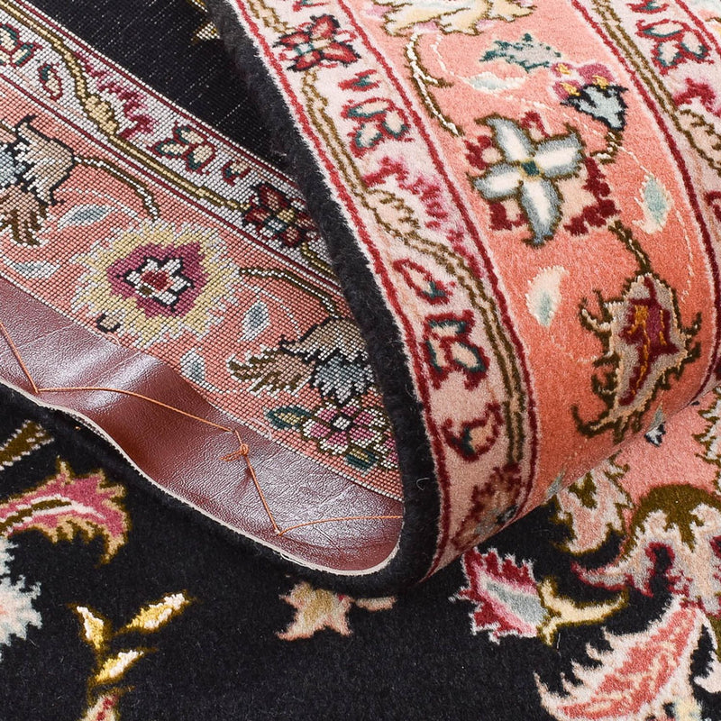 Runner Perser Rug - Tabriz - Premium - 210 x 80 cm - dark blue