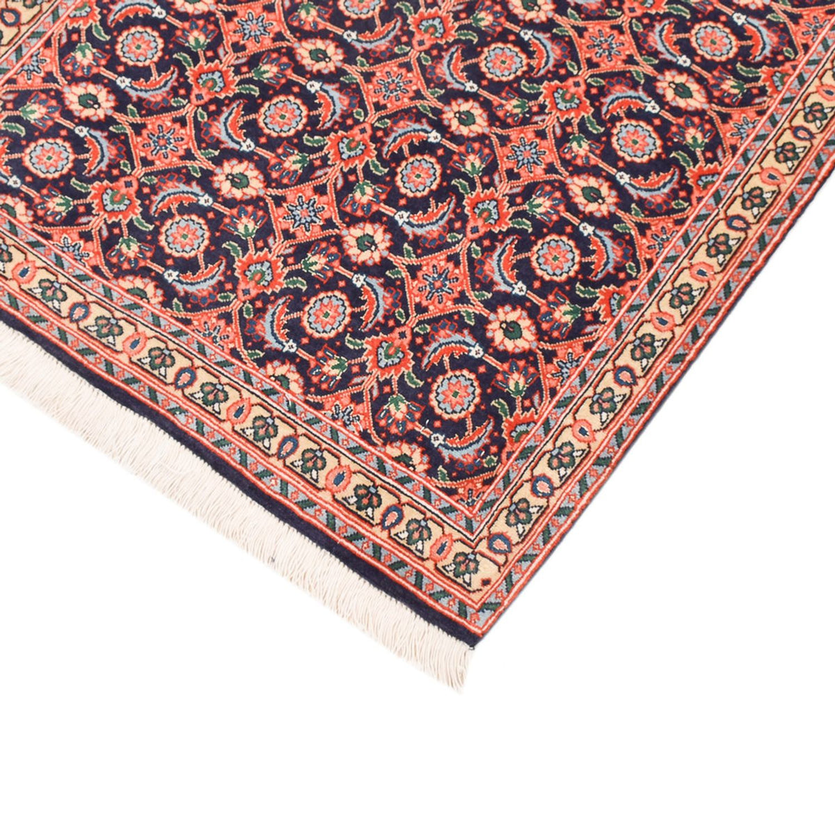 Runner Perser Rug - Tabriz - Royal - 190 x 64 cm - rust