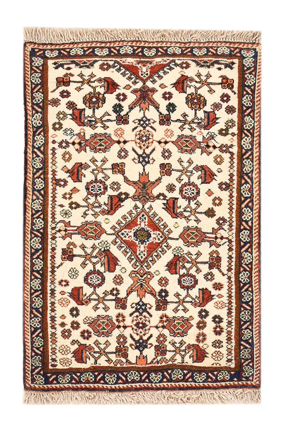 Gabbeh Rug - Kashkuli Perser - 60 x 40 cm - beige