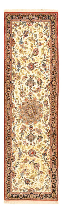Runner Perser Rug - Ghom - Royal - 195 x 58 cm - light beige