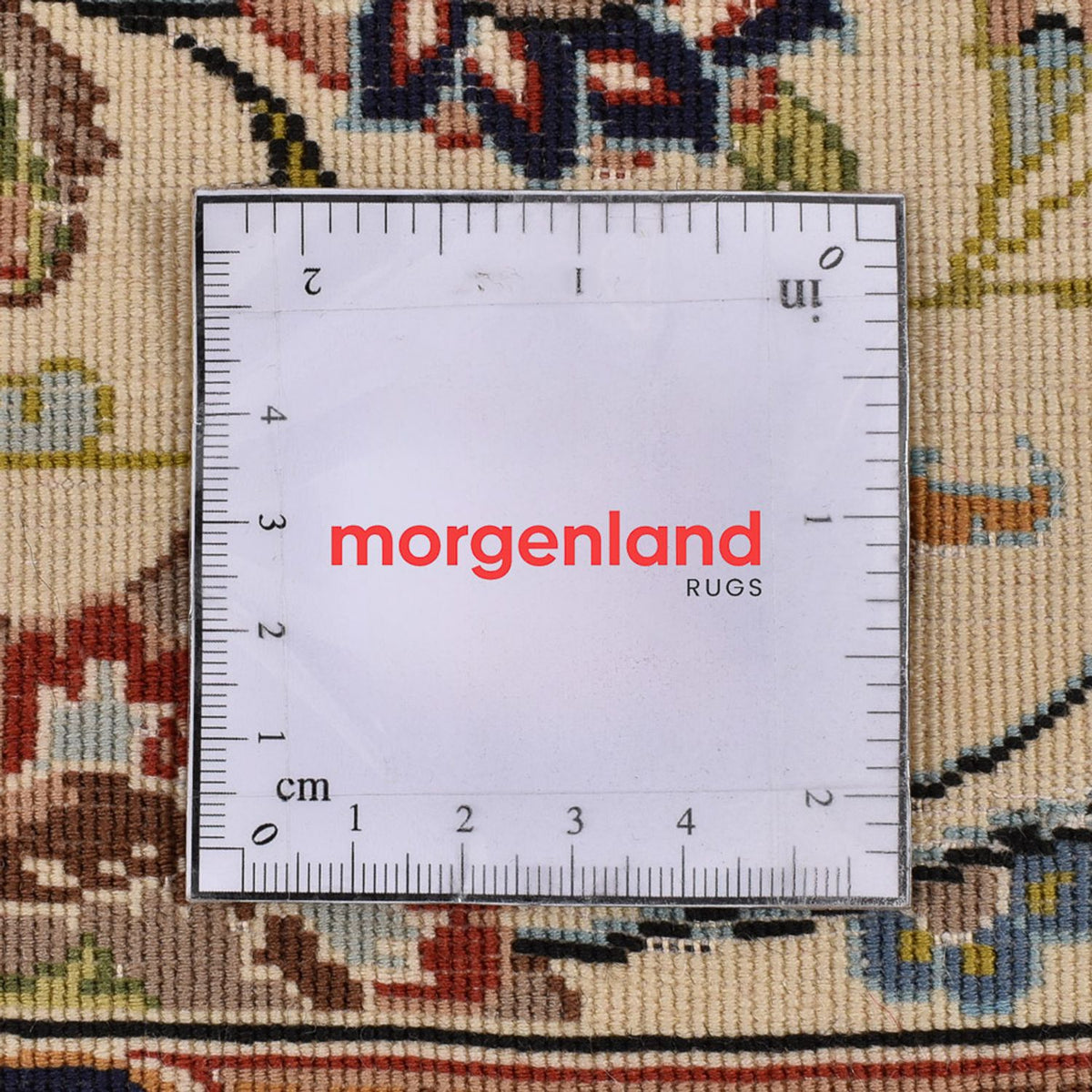 Runner Perser Rug - Ghom - Royal - 195 x 58 cm - light beige