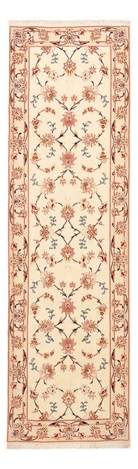 Runner Perser Rug - Tabriz - Royal - 262 x 77 cm - beige