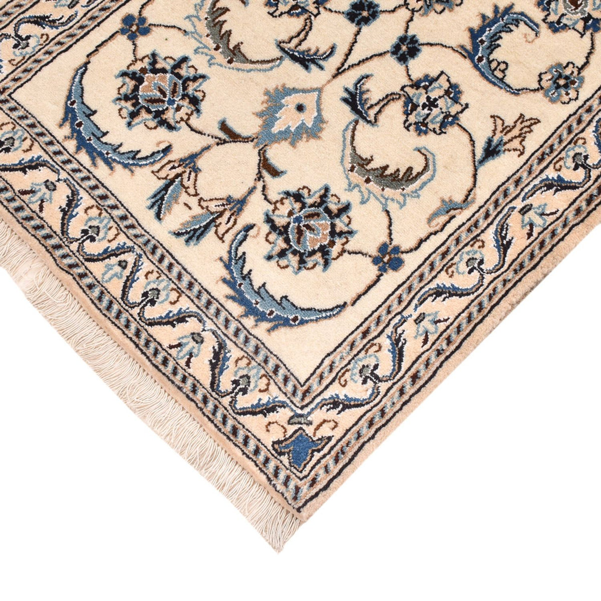 Runner Perser Rug - Nain - Royal - 202 x 60 cm - cream