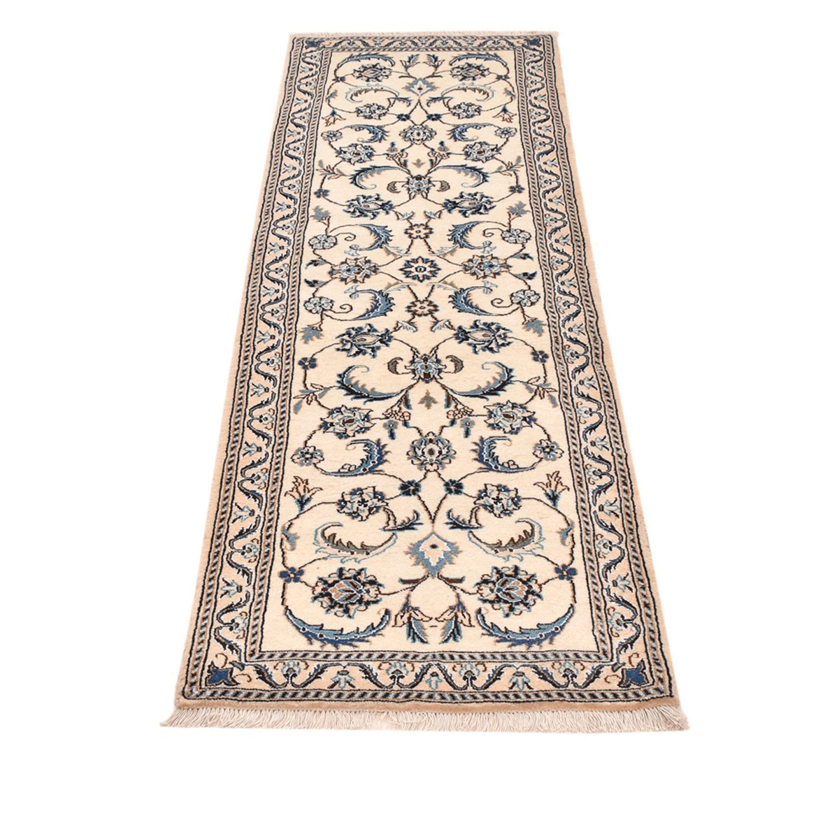 Runner Perser Rug - Nain - Royal - 202 x 60 cm - cream