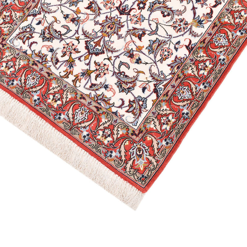 Runner Perser Rug - Isfahan - Premium - 190 x 70 cm - dark beige