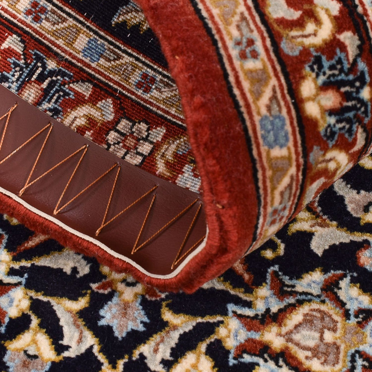 Runner Perser Rug - Ghom - Royal - 155 x 55 cm - dark blue