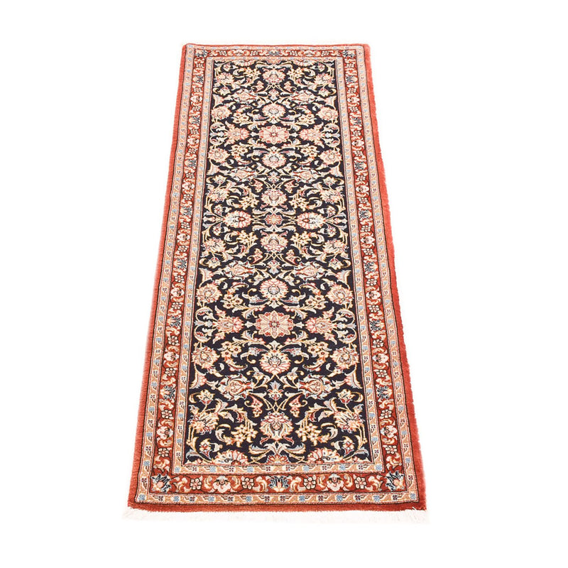 Runner Perser Rug - Ghom - Royal - 155 x 55 cm - dark blue