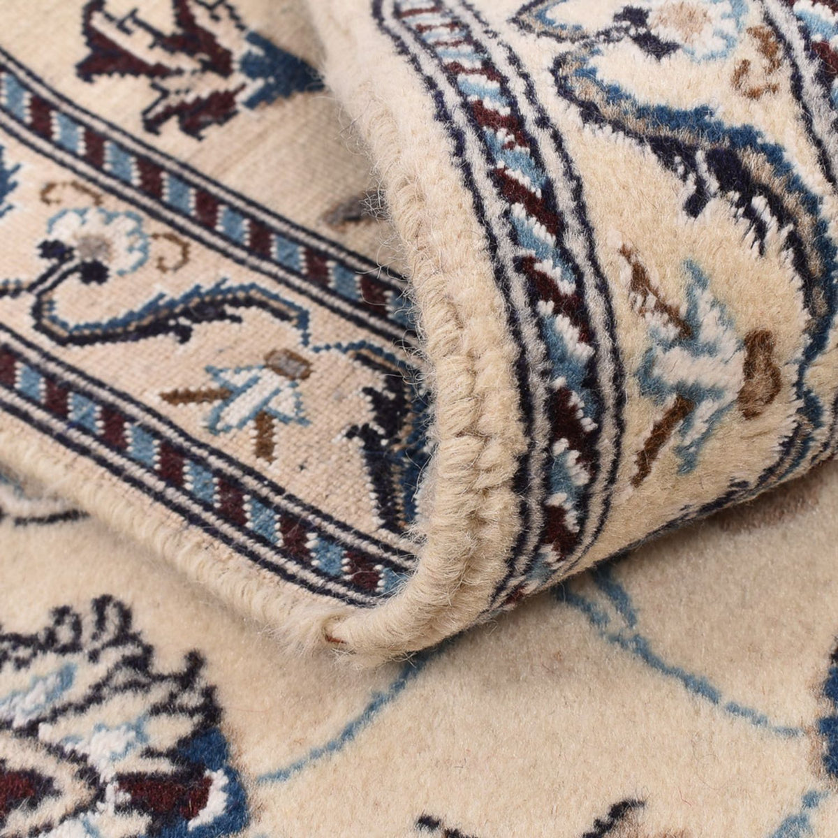 Runner Perser Rug - Nain - Royal - 195 x 60 cm - cream