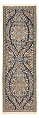 Runner Perser Rug - Nain - Royal - 188 x 65 cm - dark blue