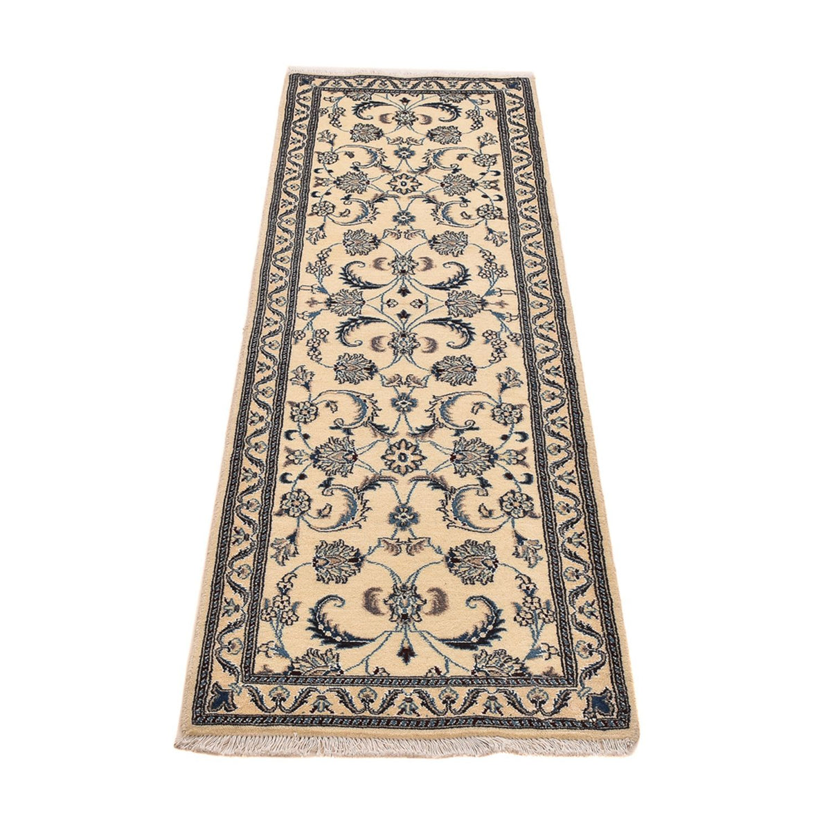 Runner Perser Rug - Nain - Royal - 199 x 60 cm - beige