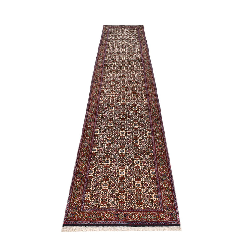 Runner Perser Rug - Bidjar - 392 x 76 cm - rust