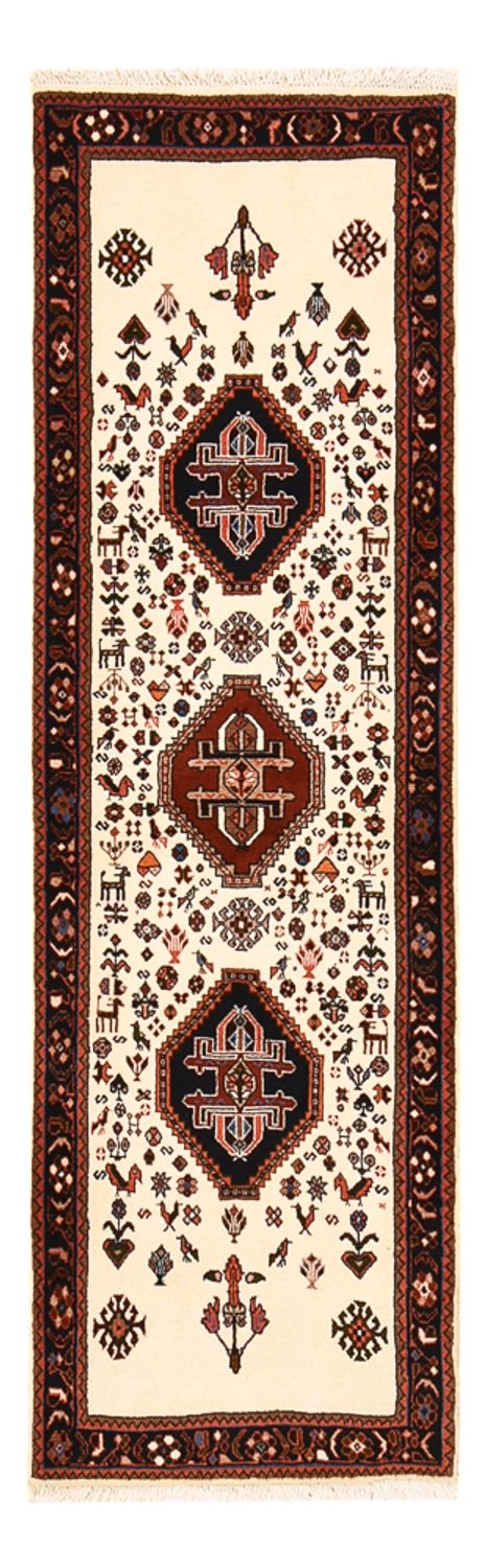 Runner Gabbeh Rug - Kashkuli Perser - 205 x 65 cm - multicolored