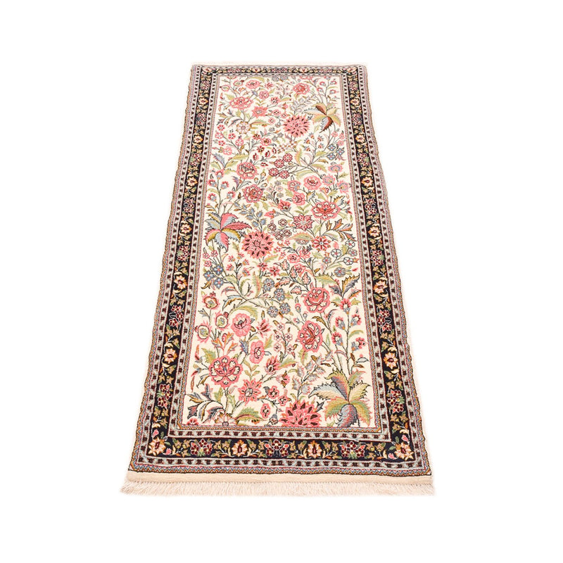 Runner Perser Rug - Ghom - Royal - 195 x 68 cm - multicolored