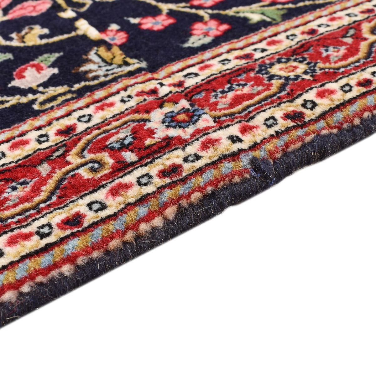 Runner Perser Rug - Ghom - Royal - 182 x 55 cm - dark blue