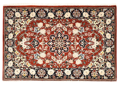 Qom Rug 68x104cm - Persian Rugs