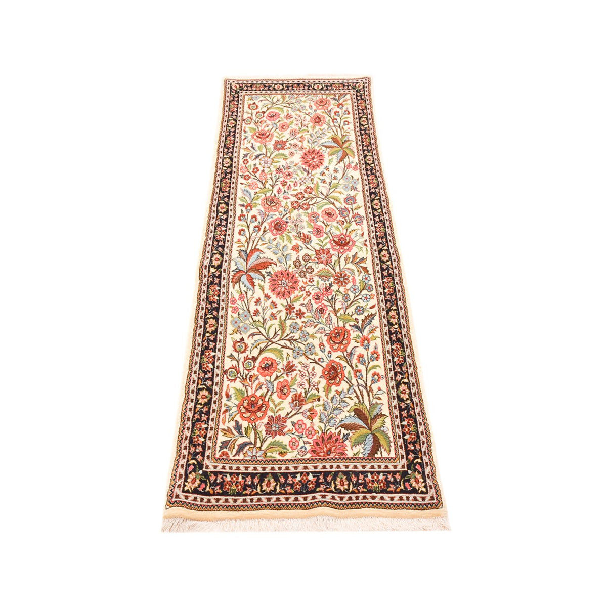 Runner Perser Rug - Ghom - Royal - 204 x 57 cm - beige