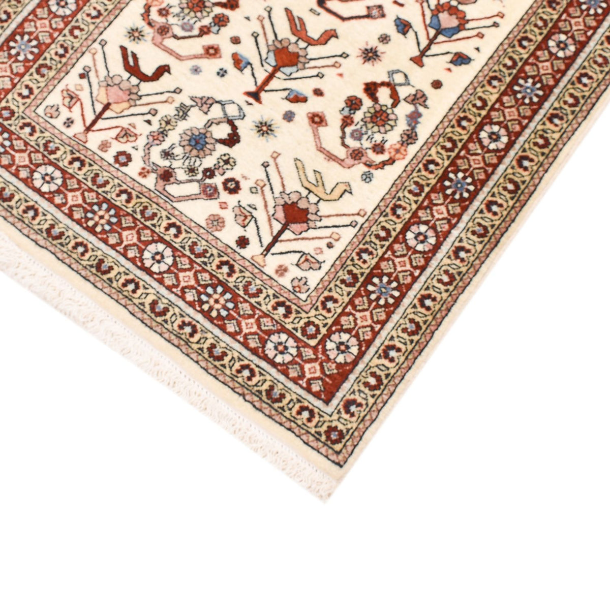 Runner Gabbeh Rug - Kashkuli Perser - 213 x 65 cm - beige