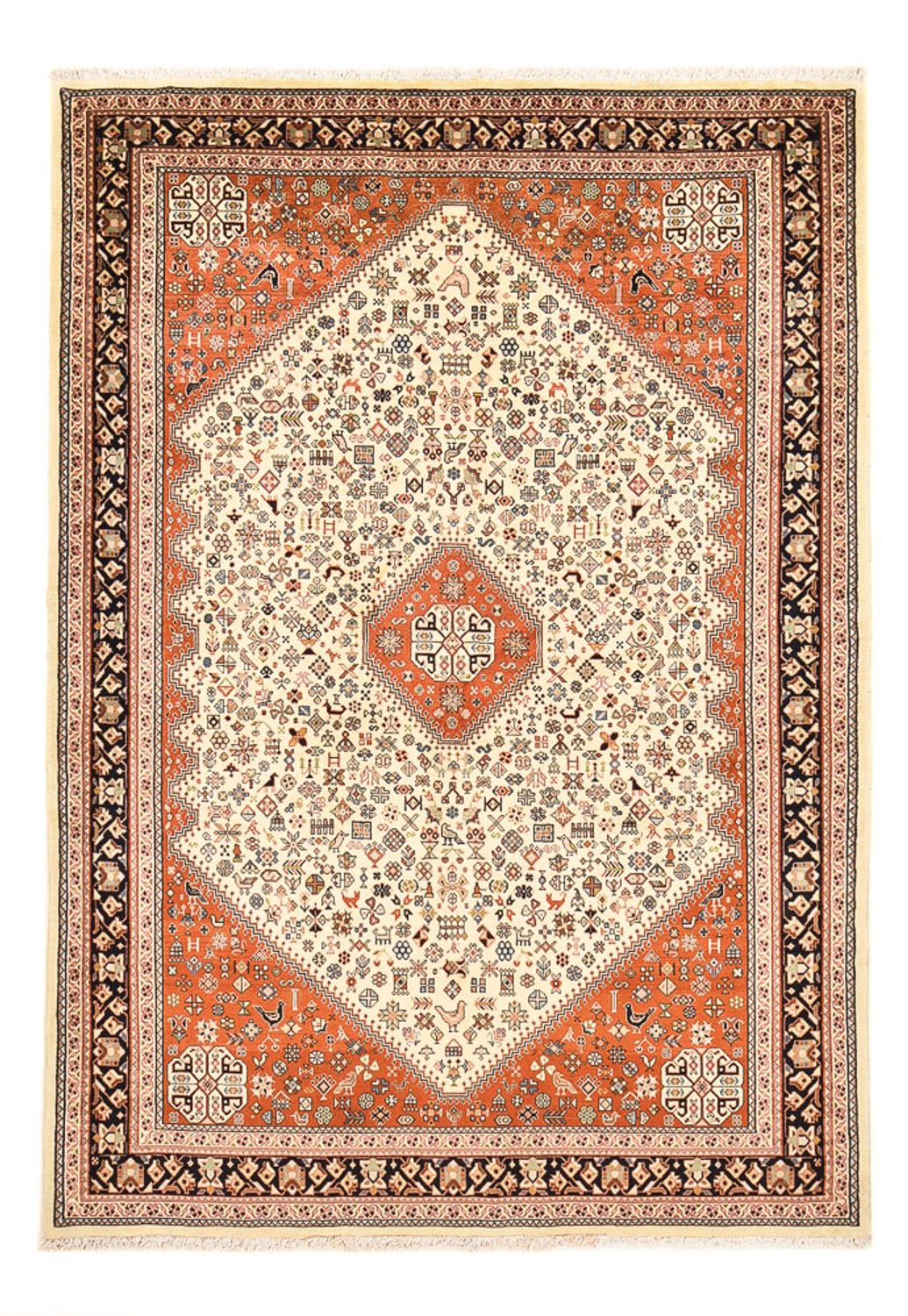 Gabbeh Rug - Kashkuli Perser - 240 x 166 cm - sand