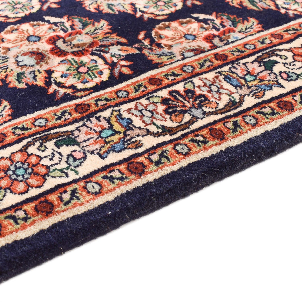 Runner Perser Rug - Bidjar - 242 x 72 cm - dark blue