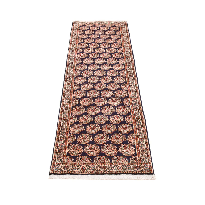 Runner Perser Rug - Bidjar - 242 x 72 cm - dark blue