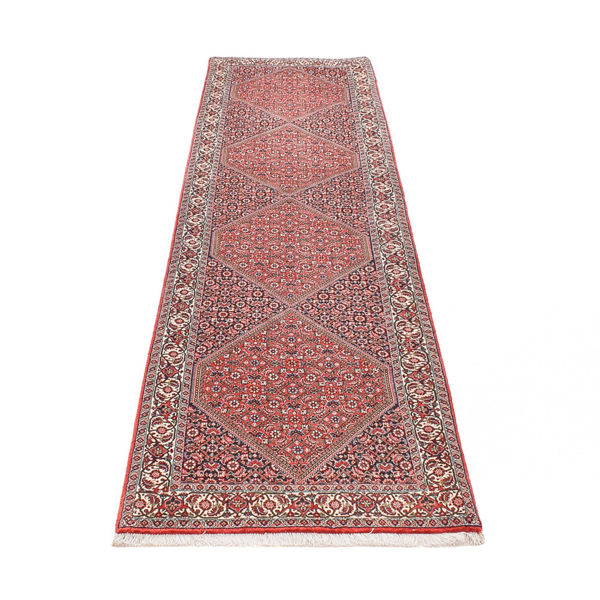 Runner Perser Rug - Bidjar - 309 x 83 cm - rust