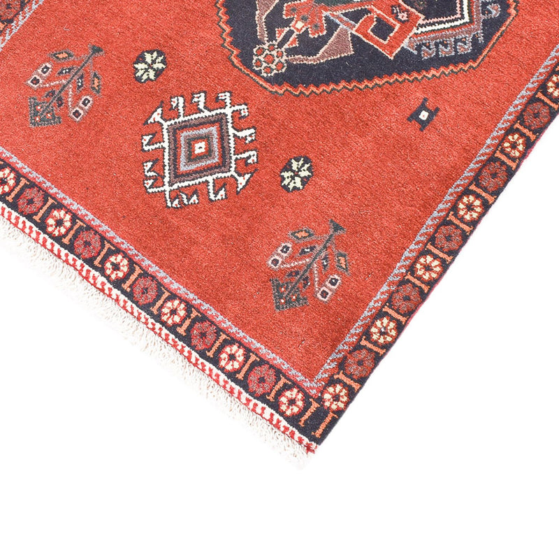 Runner Gabbeh Rug - Kashkuli Perser - 197 x 54 cm - red