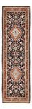 Runner Perser Rug - Ghom - Royal - 202 x 60 cm - dark blue