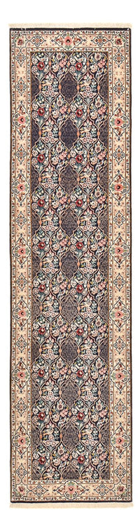 Runner Perser Rug - Ghom - Royal - 300 x 80 cm - dark blue