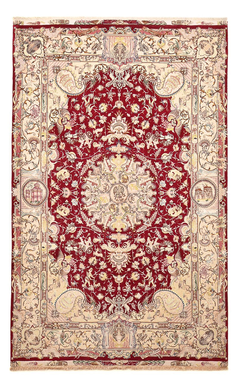 Perser Rug - Tabriz - Royal - 305 x 198 cm - red