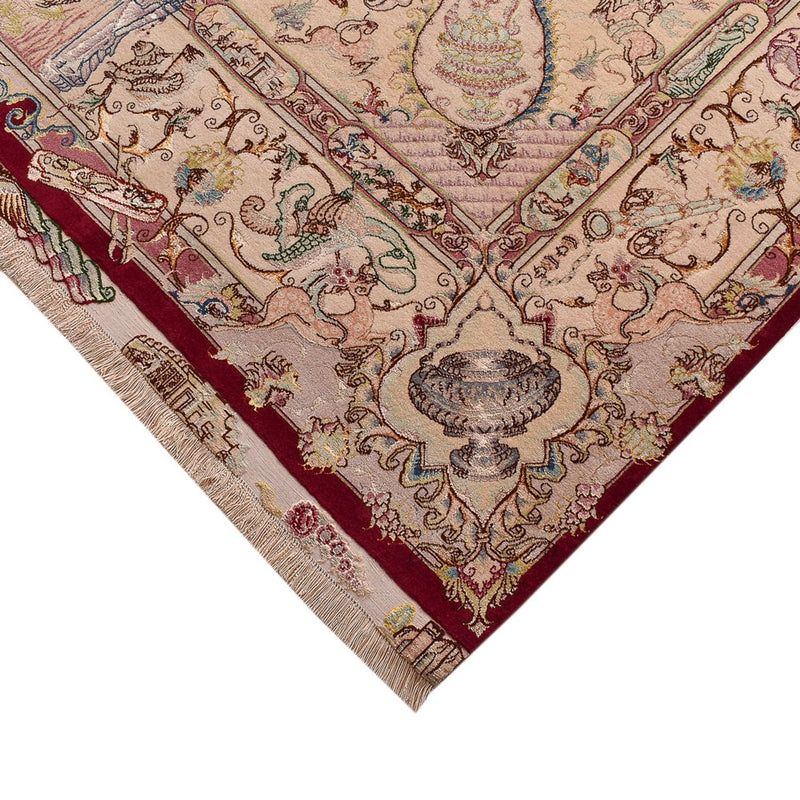 Perser Rug - Tabriz - Royal - 305 x 198 cm - red