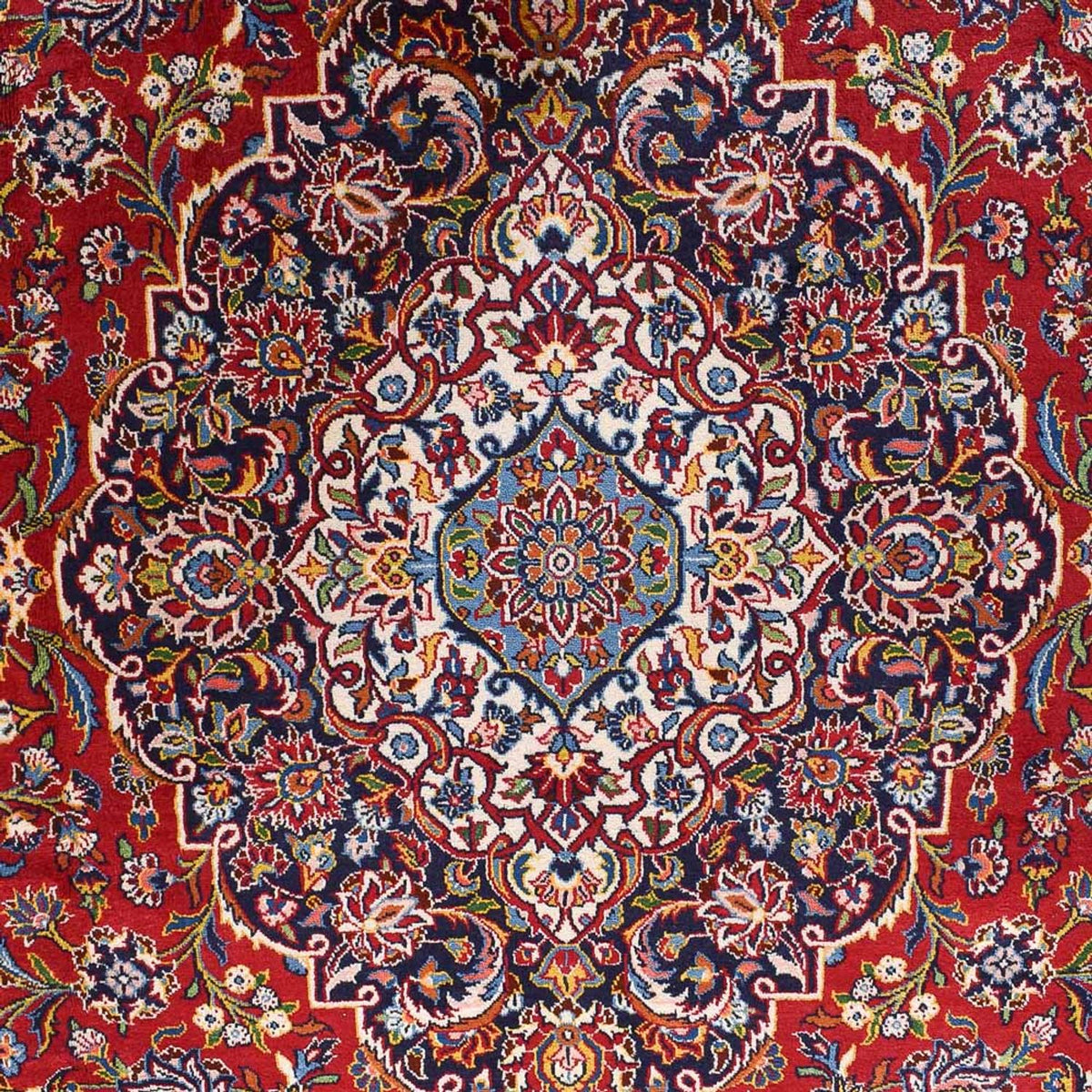Perser Rug - Keshan - Royal - 452 x 300 cm - red