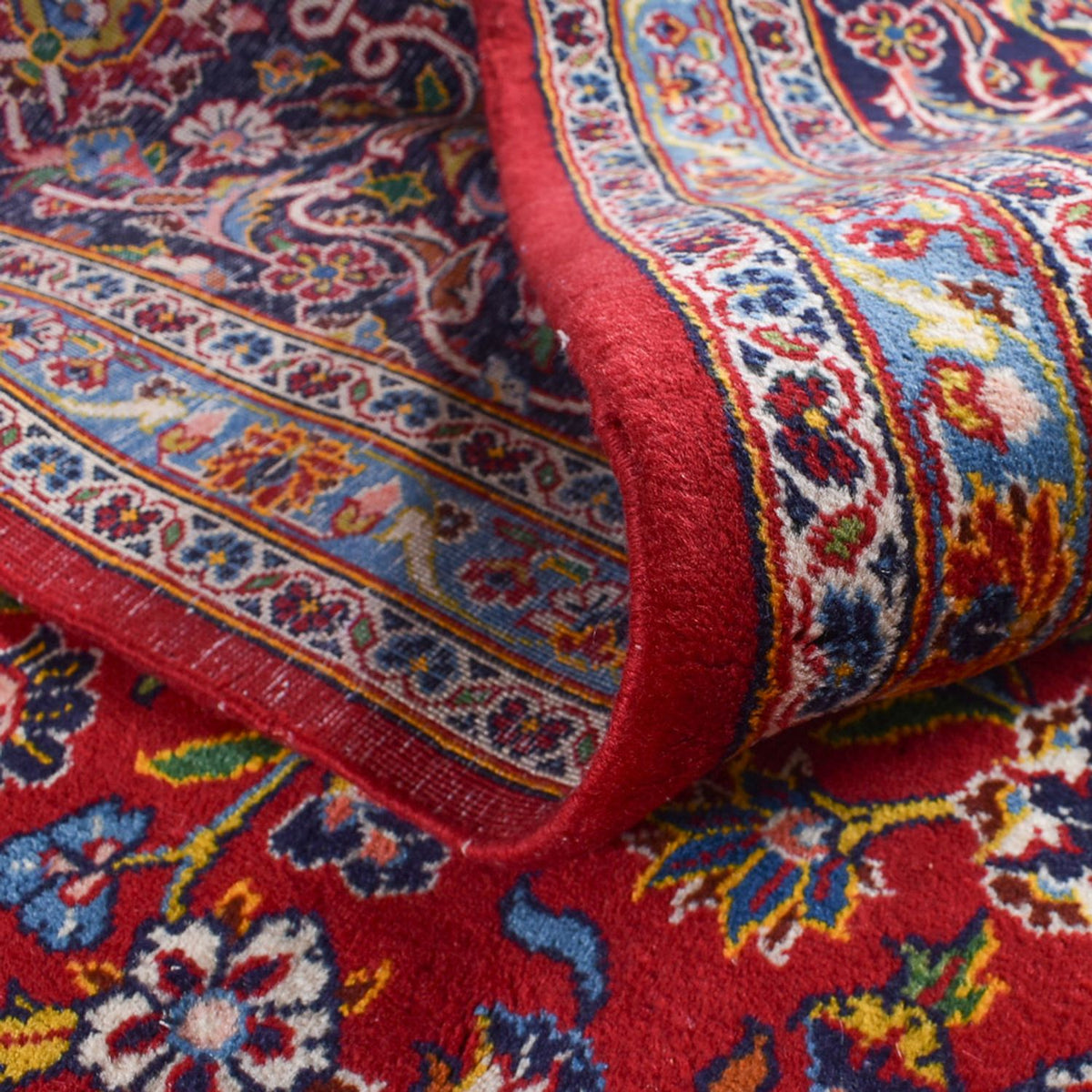 Perser Rug - Keshan - Royal - 452 x 300 cm - red