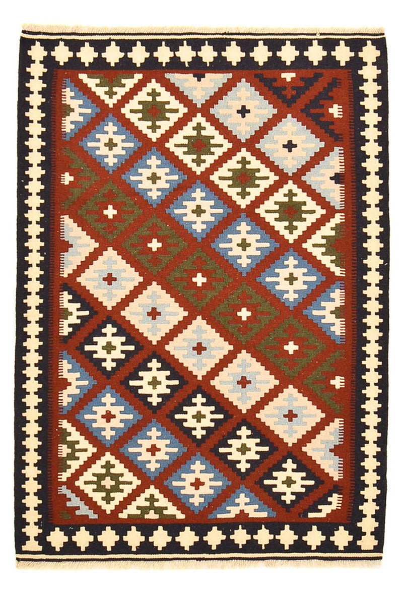 Kelim Rug - Oriental - 145 x 100 cm - multicolored