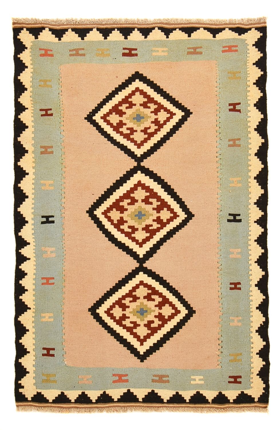 Kelim Rug - Oriental - 155 x 100 cm - multicolored
