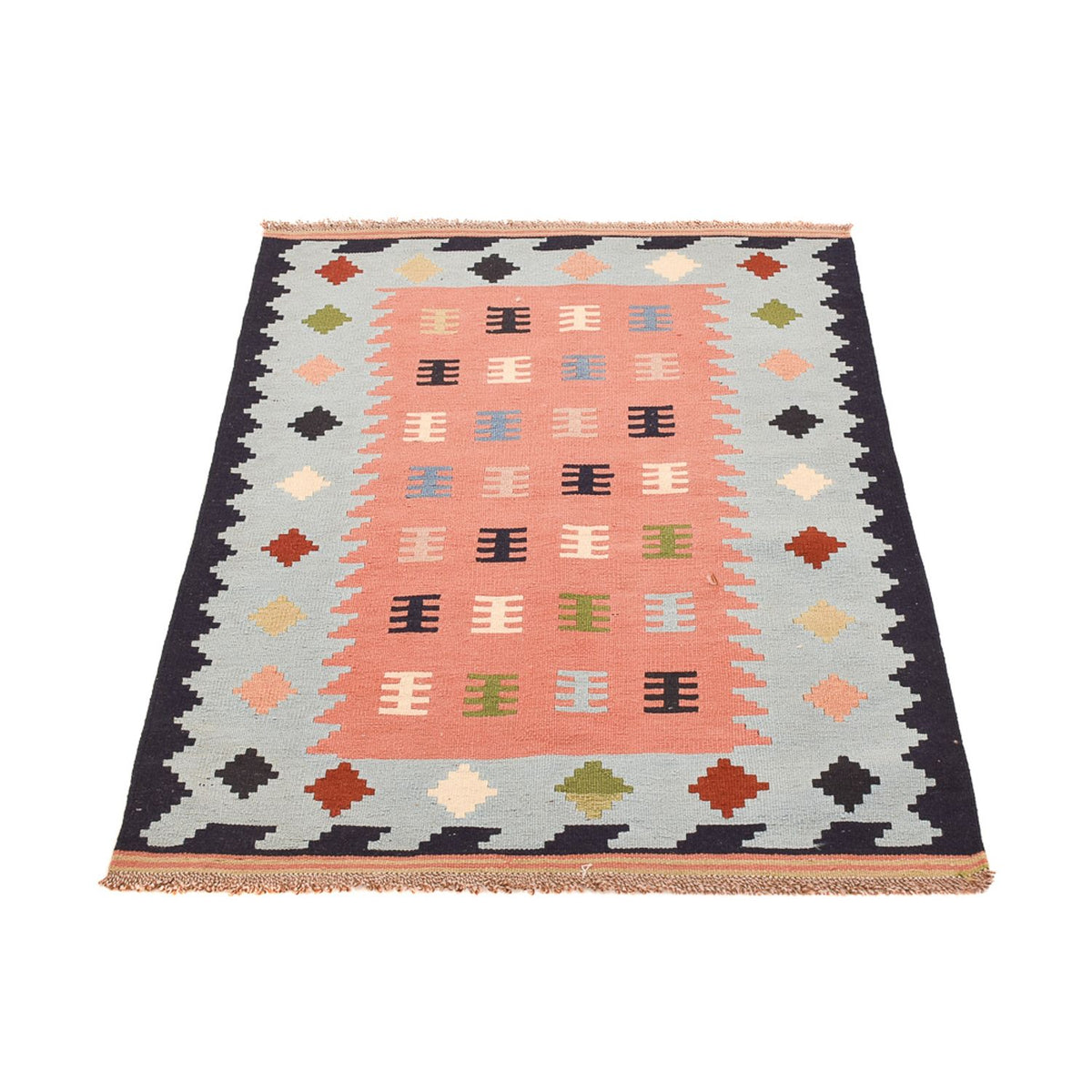 Kelim Rug - Oriental - 143 x 100 cm - multicolored