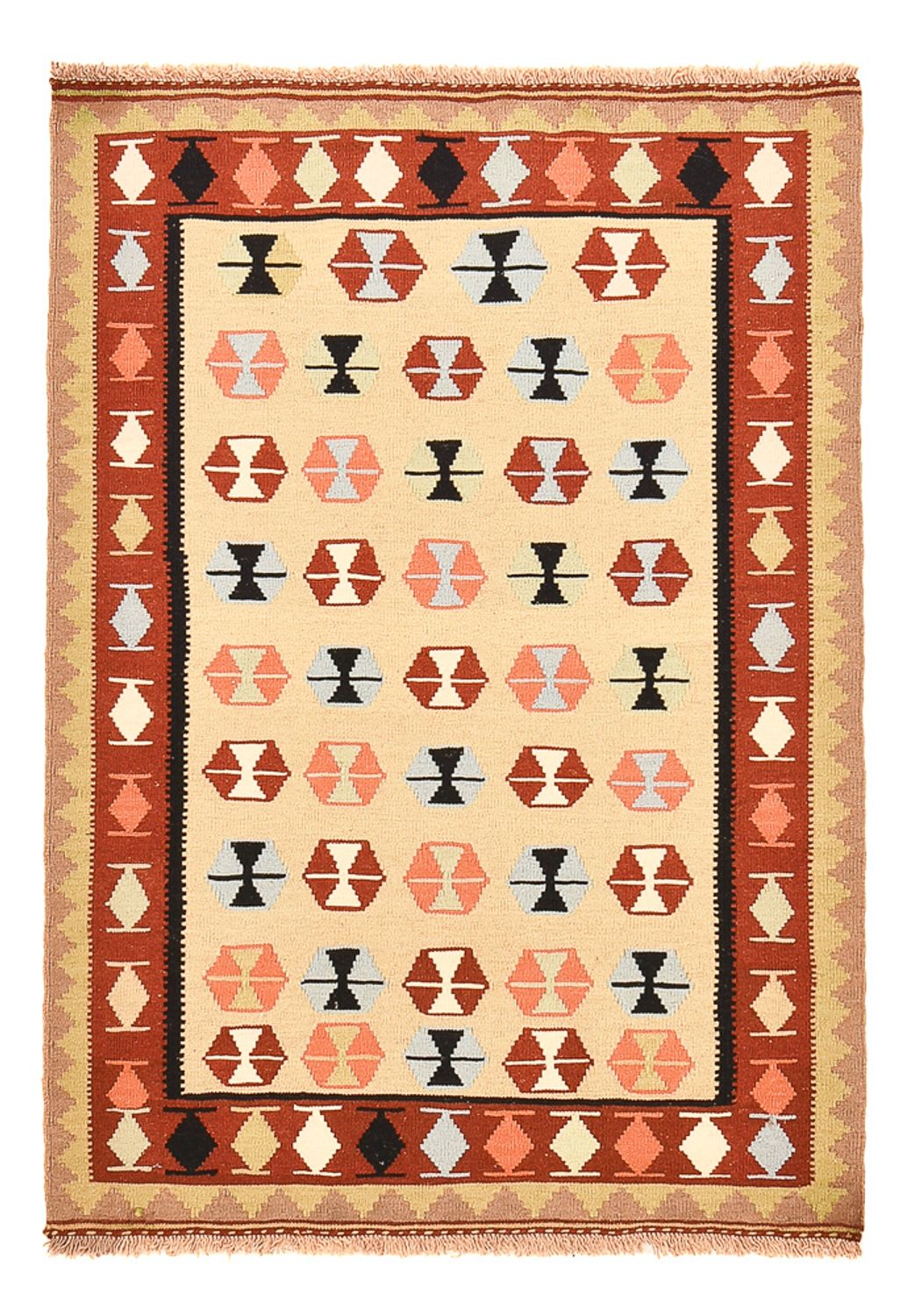 Kelim Rug - Oriental - 152 x 107 cm - multicolored