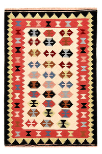 Kelim Rug - Oriental - 150 x 105 cm - multicolored