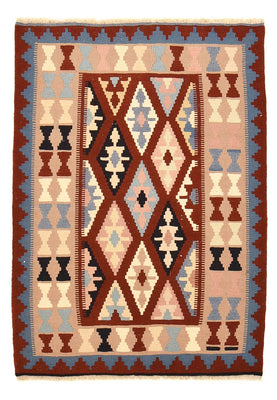 Kelim Rug - Oriental - 142 x 100 cm - multicolored