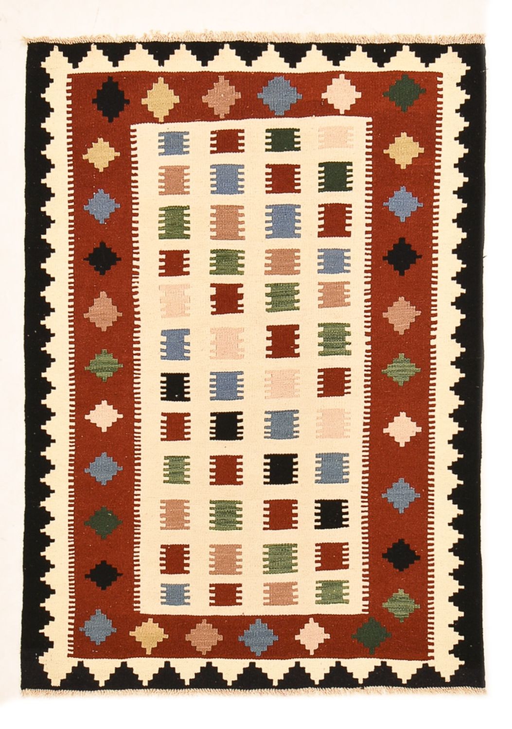 Kelim Rug - Oriental - 146 x 103 cm - multicolored