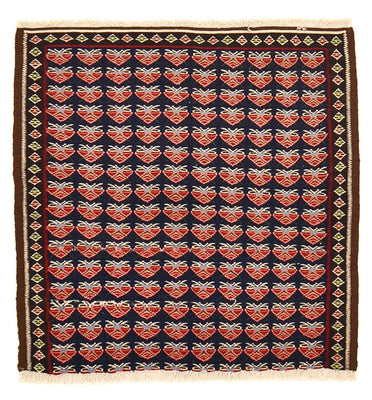 Kelim Rug - Oriental square  - 66 x 66 cm - multicolored