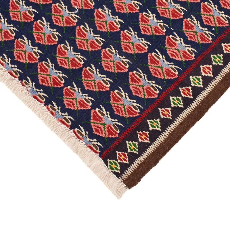 Kelim Rug - Oriental square  - 66 x 66 cm - multicolored