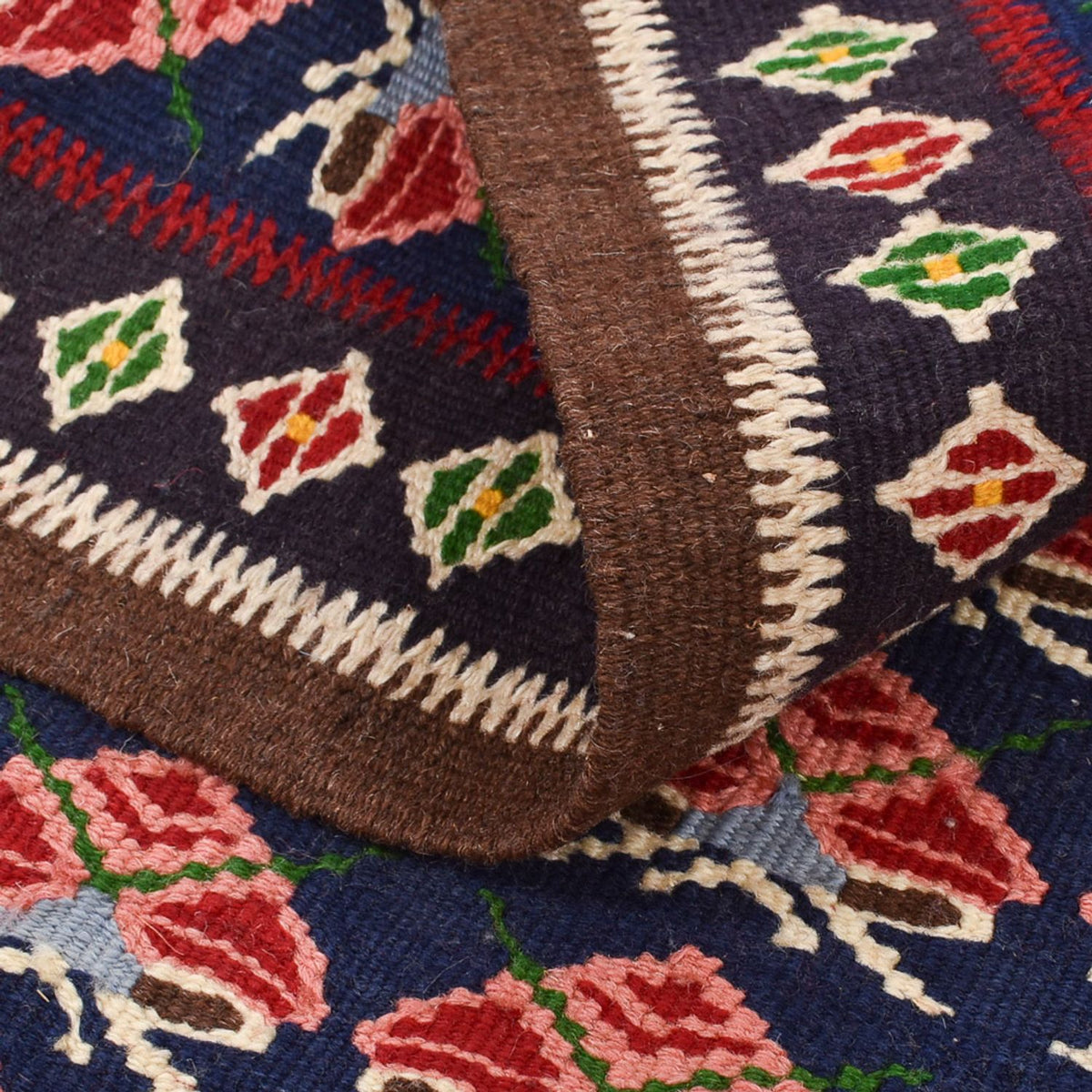 Kelim Rug - Oriental square  - 66 x 66 cm - multicolored