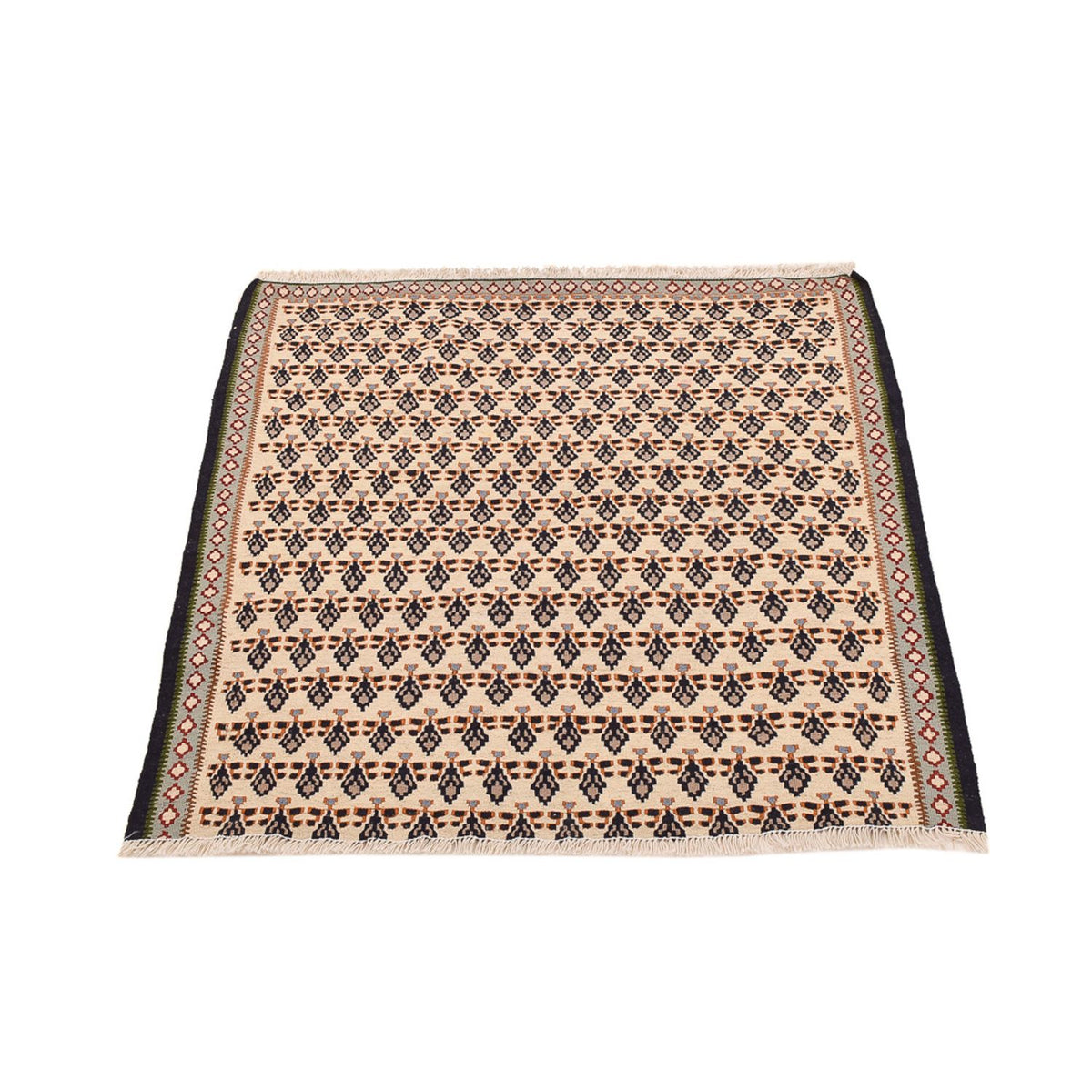 Kelim Rug - Oriental - 85 x 82 cm - cream