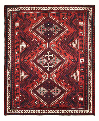 Perser Rug - Nomadic - 260 x 217 cm - bordeaux red