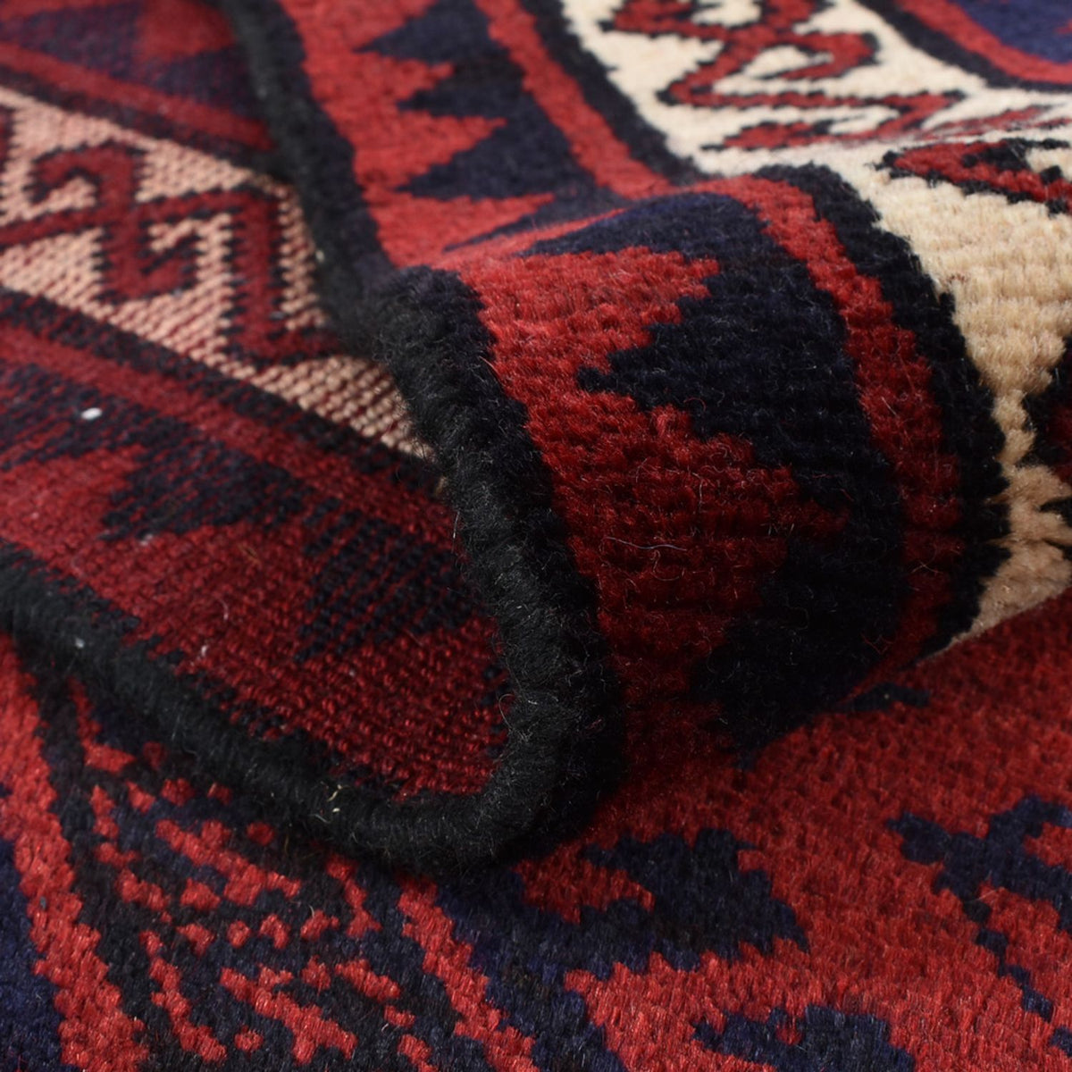 Perser Rug - Nomadic - 260 x 217 cm - bordeaux red