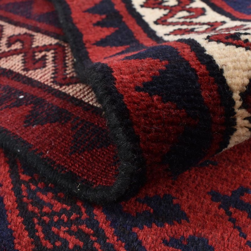 Perser Rug - Nomadic - 260 x 217 cm - bordeaux red