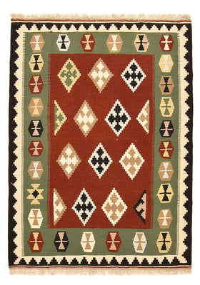 Kelim Rug - Oriental - 146 x 110 cm - multicolored