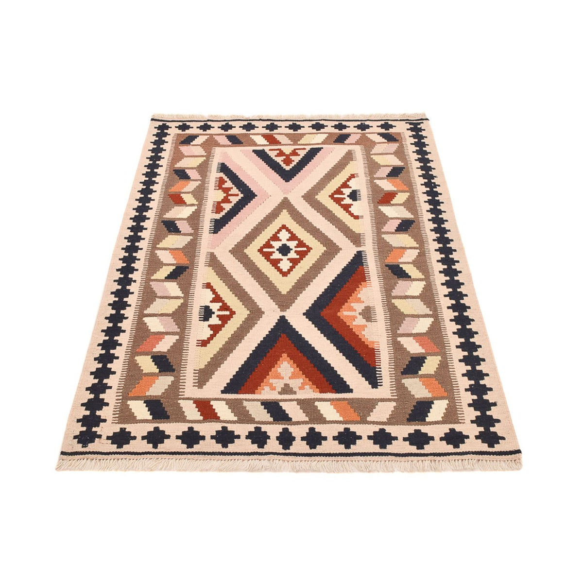 Kelim Rug - Oriental - 152 x 100 cm - multicolored