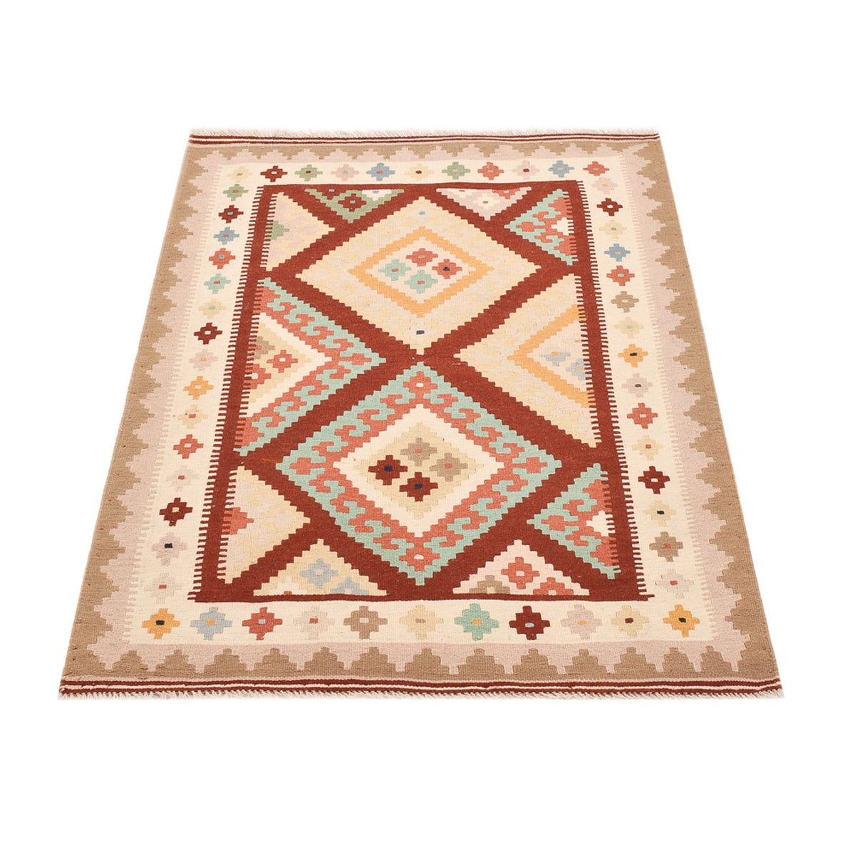 Kelim Rug - Oriental - 150 x 103 cm - multicolored