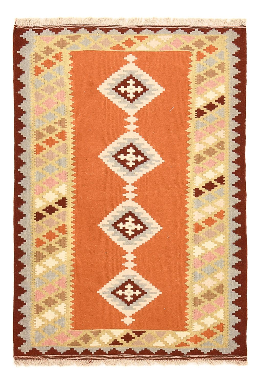 Kelim Rug - Oriental - 148 x 100 cm - multicolored